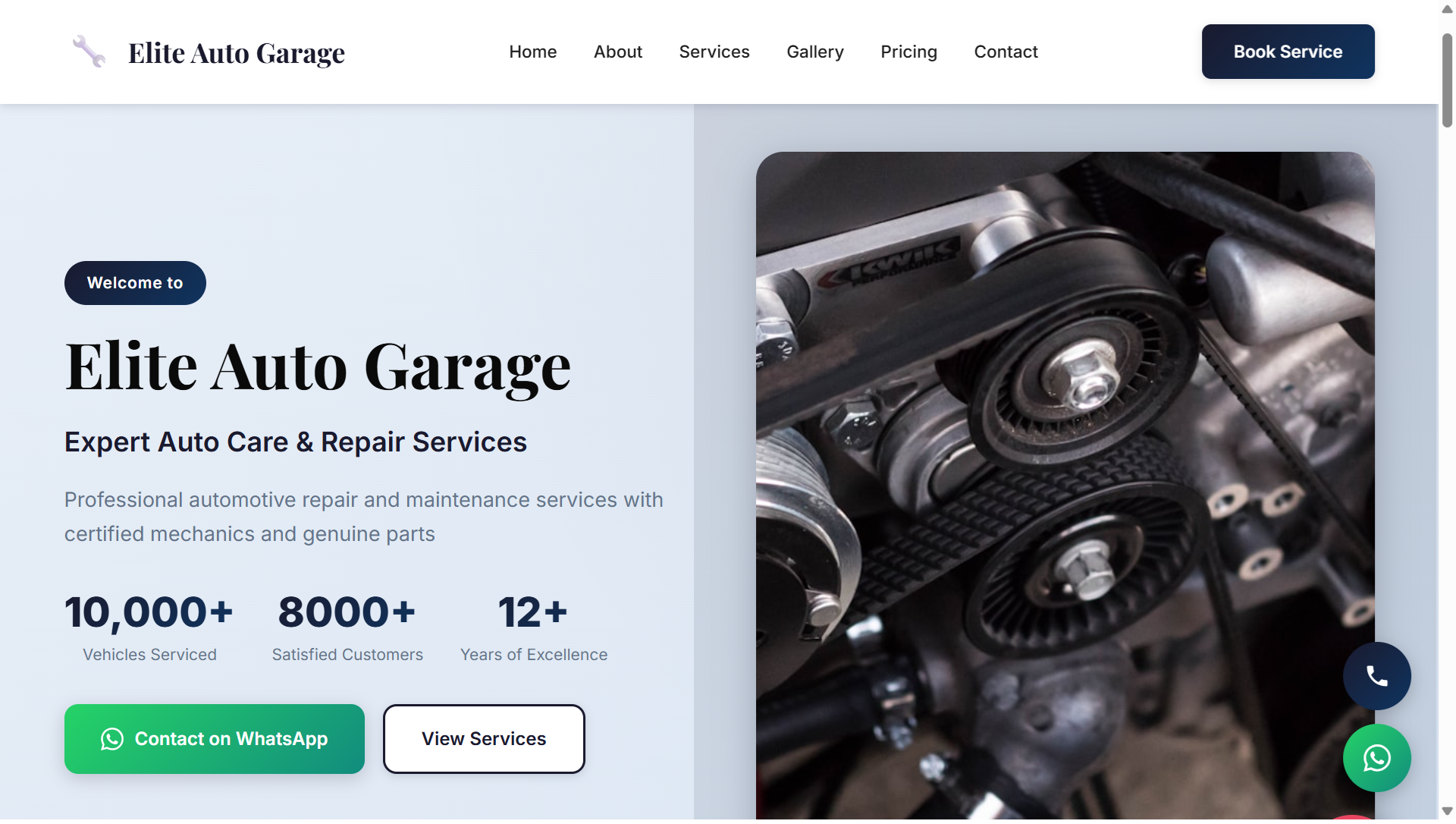 Elite Auto Garage Preview
